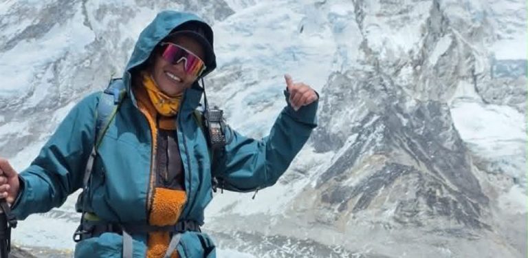 APF’s Anita Karki Makes History as First Female APF Climber to Summit Mount Everest