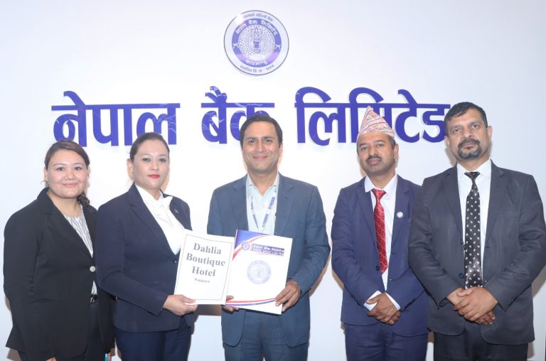 Nepal Bank Customers and Employees to Receive Special Discounts at Dahlia Hotel Pokhara