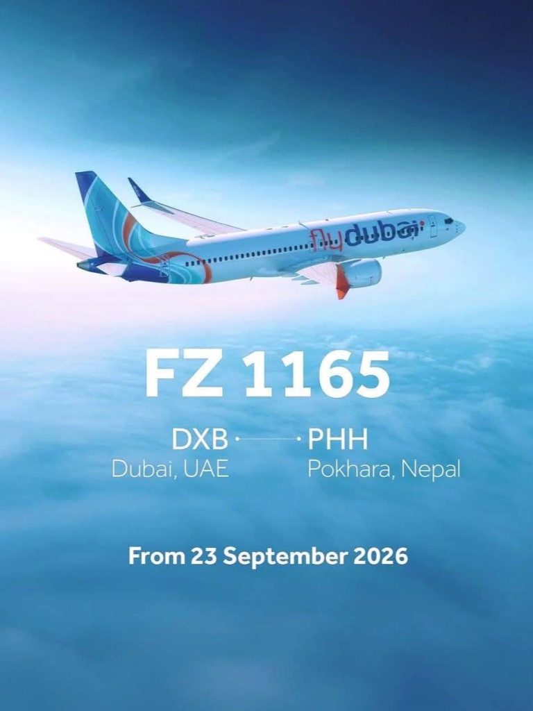 Pokhara International Airport Set to Launch Regular Commercial Flights to Dubai from September 23