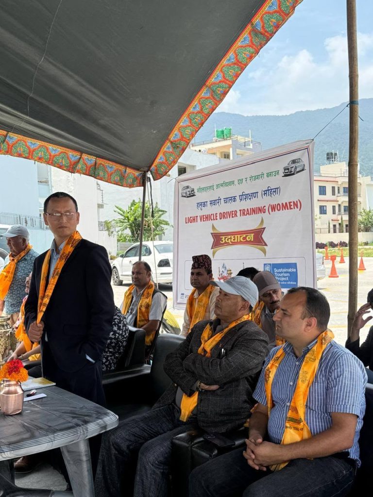 Women Driver Training Program Launched to Build Skills and Create Employment in Nepal’s Tourist Transport Sector