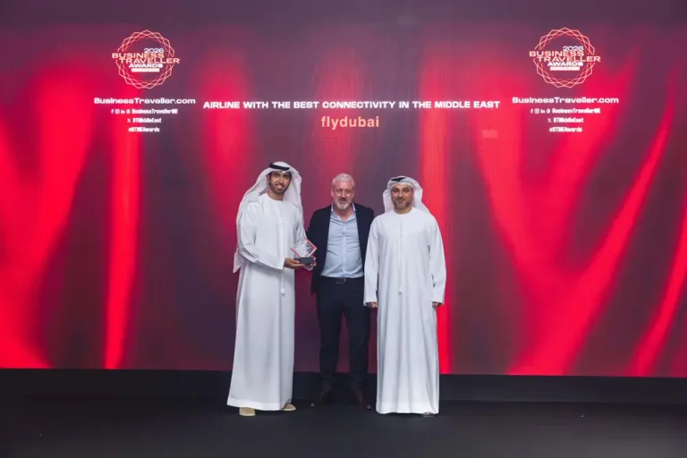 flydubai Wins ‘Airline with Best Connectivity in the Middle East’ for Third Time