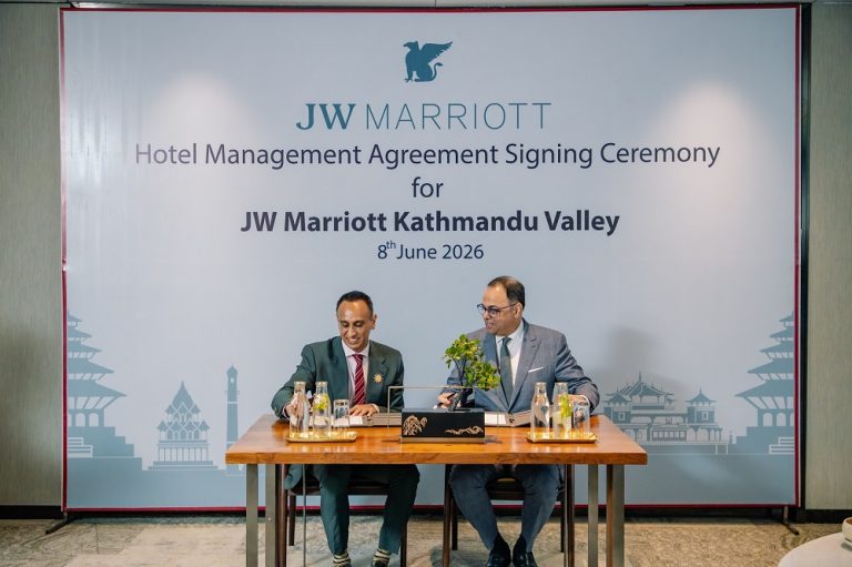 Marriott International and MS Group Partner to Launch First JW Marriott Hotel in Kathmandu Valley