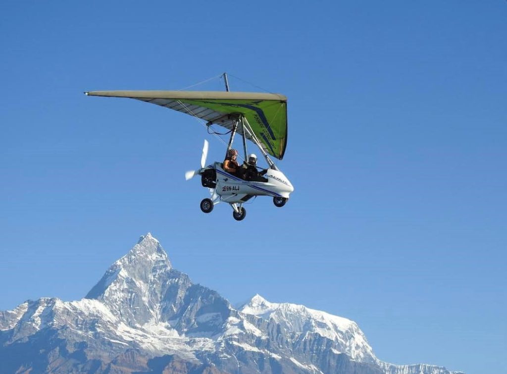 Ultralight Flights in Pokhara: Soar Above the Himalayas Like a Bird
