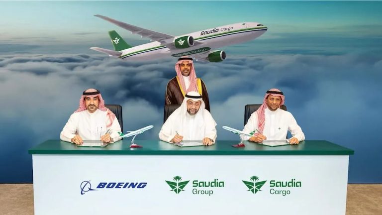 Saudia Group Orders Four Boeing 777 Freighters to Expand Air Cargo Capacity