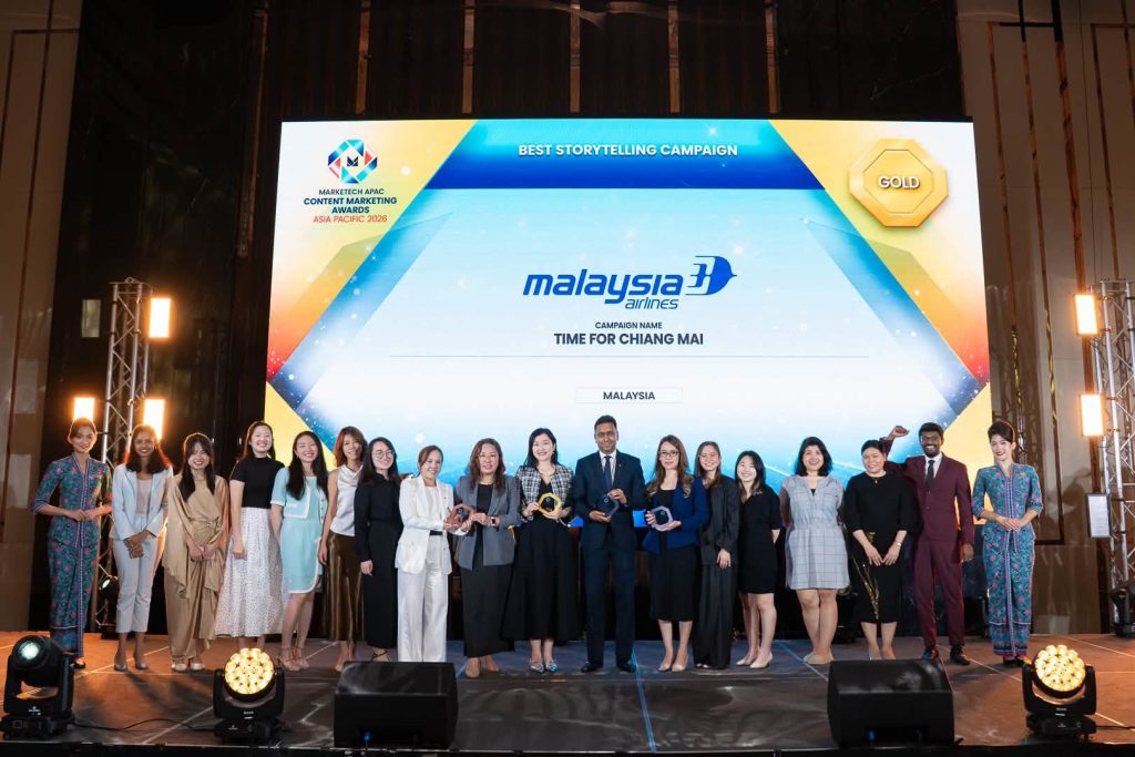 Malaysia Airlines Wins 10 Honors at Content Marketing Awards Asia Pacific 2026