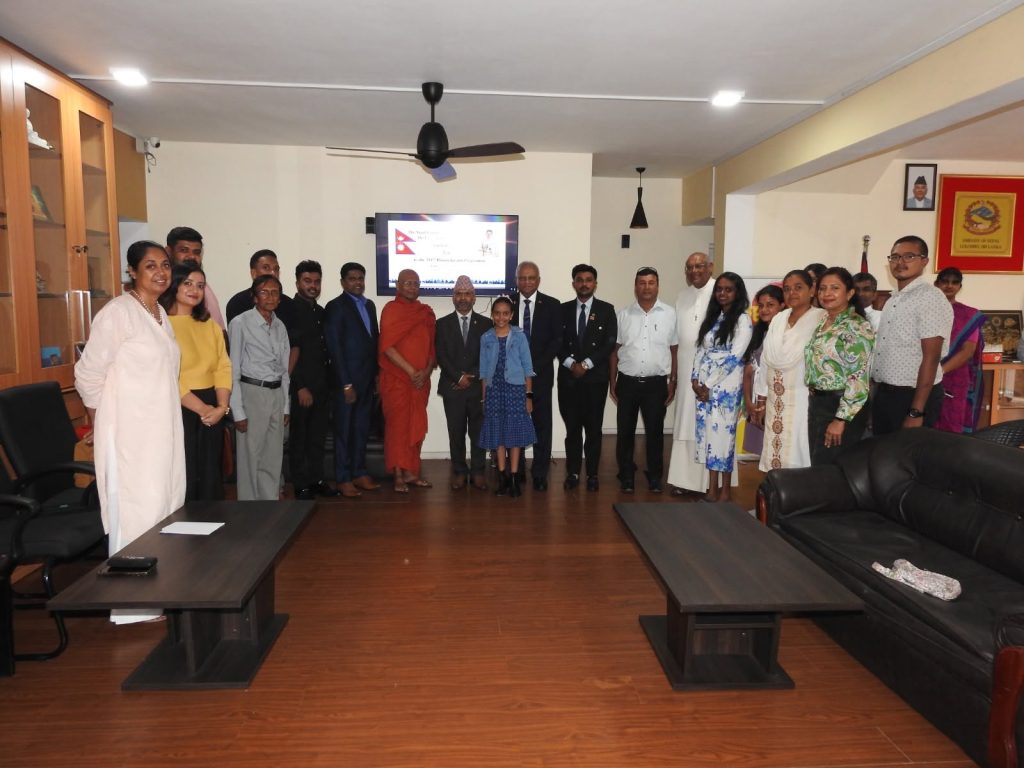 Embassy of Nepal in Colombo Celebrates 213th Bhanu Jayanti, Honours Adikavi’s Enduring Legacy