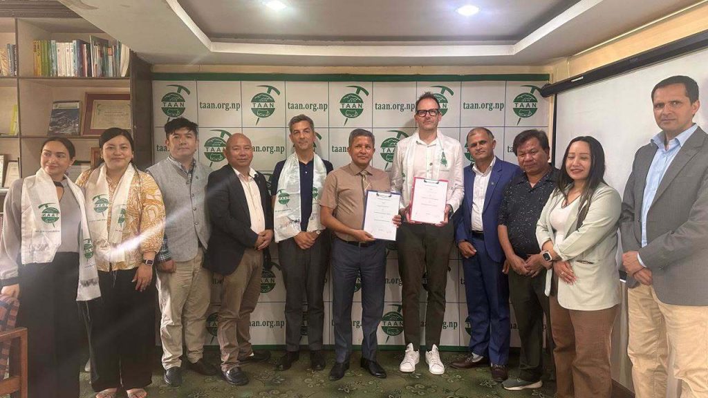 TAAN Signs MoU with TNP Nepal and SPCC to Advance Data-Driven Sustainable Tourism in Everest Region