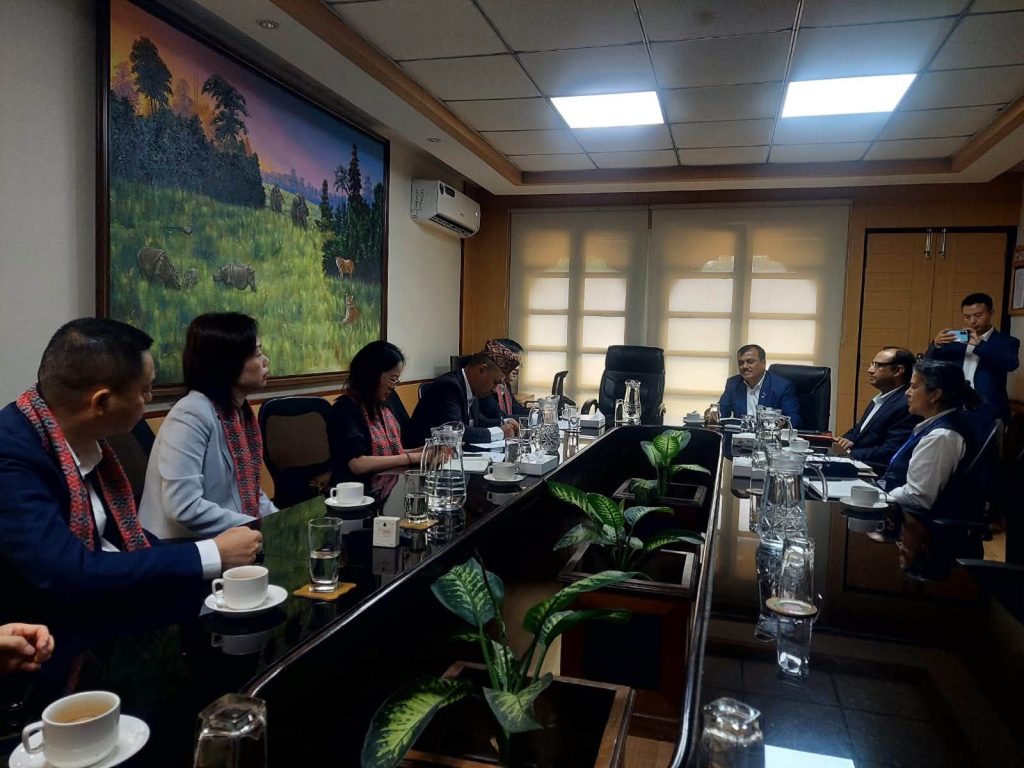 Chinese Delegation Visits Nepal Tourism Board to Strengthen Tourism Cooperation