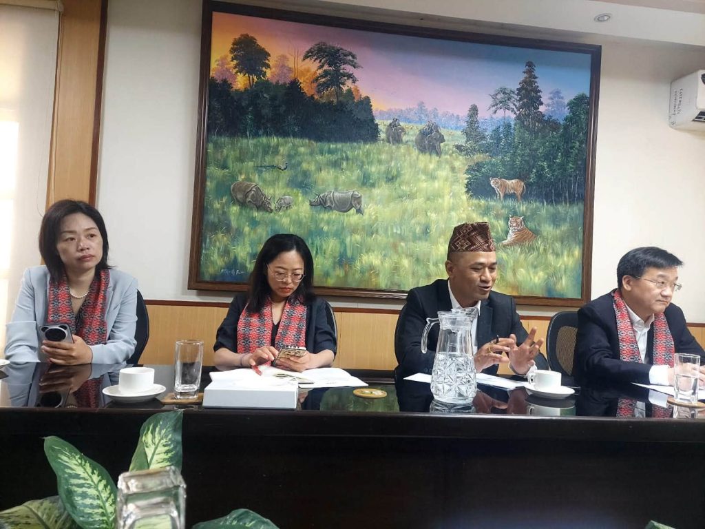 Chinese Delegation Visits Nepal Tourism Board to Strengthen Tourism Cooperation