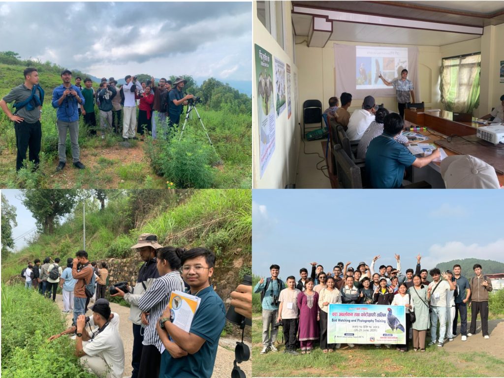 Birdwatching and Photography Training Concludes in Tansen, Promoting Youth Engagement in Eco-Tourism