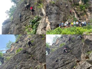 NMA Successfully Completes Rock Climbing Training to Strengthen Mountain Leaders