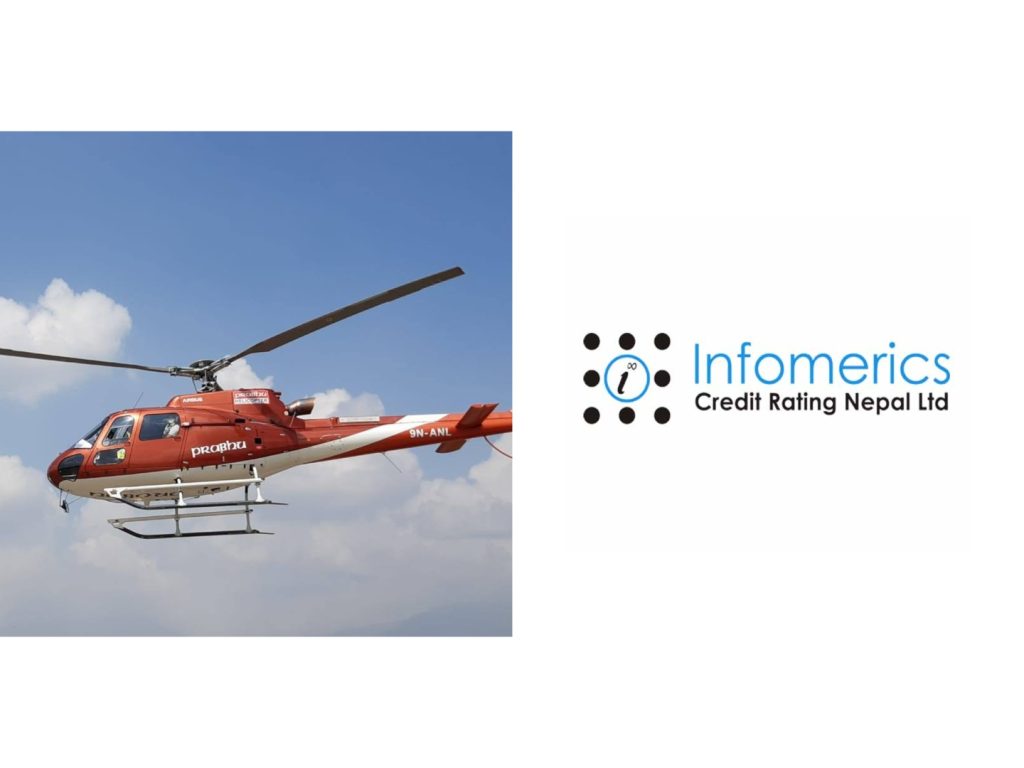 Infomerics Nepal Assigns ‘IRN BB-‘ Rating to Prabhu Helicopter, Cites Strong Operational Recovery Amid Sector Risks