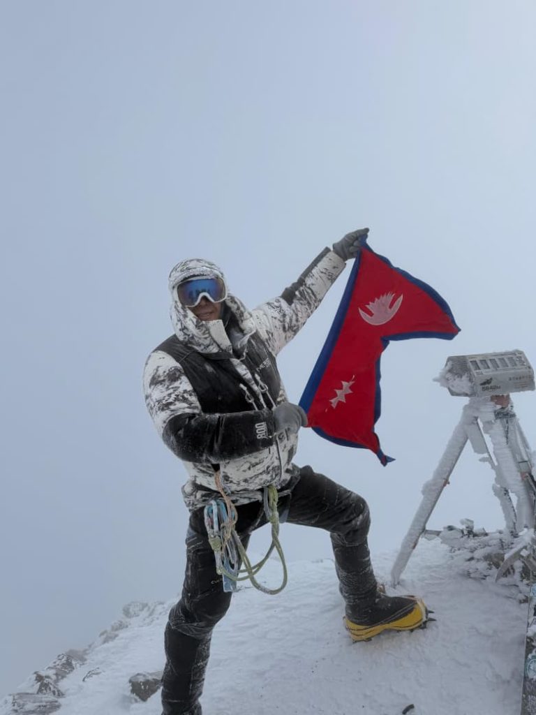 Nepali Mountain Guide Chatur Tamang Summits Mount Elbrus for Historic 200th Time