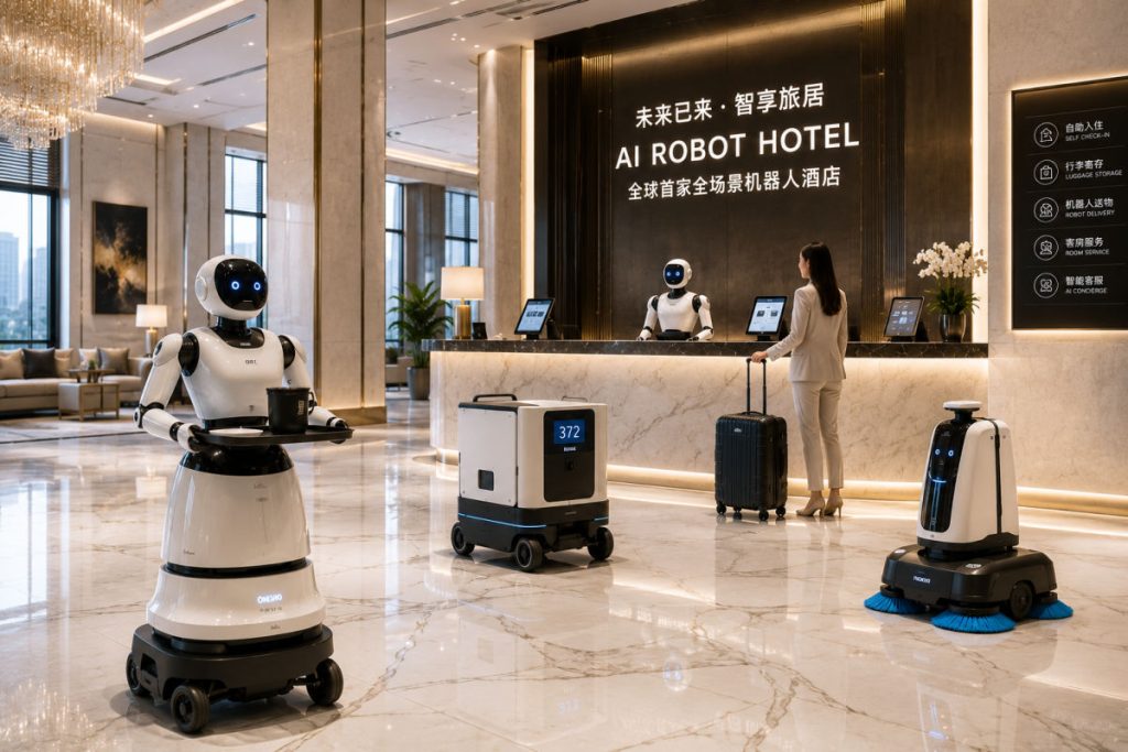 China to Build World’s First Fully Robot-Operated Hotel