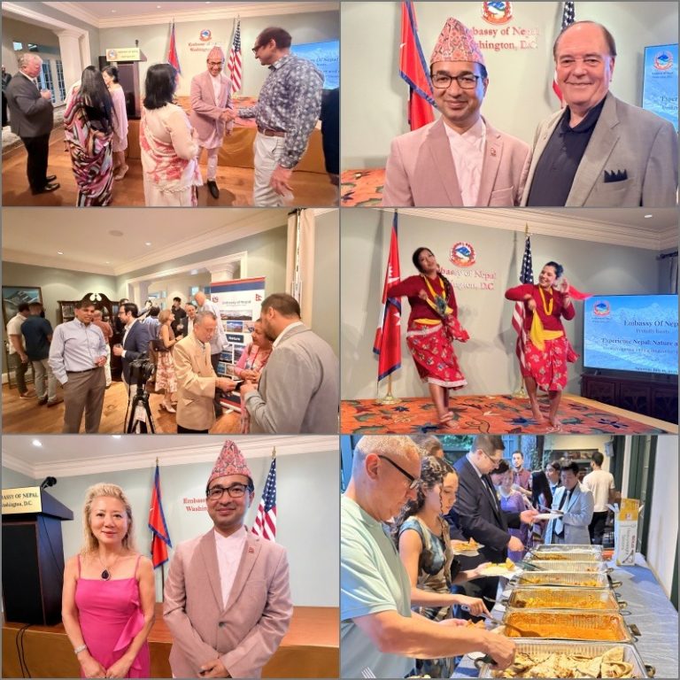 Nepal Promotes Tourism, Culture and Investment Potential at ‘Experience Nepal’ Reception in Washington