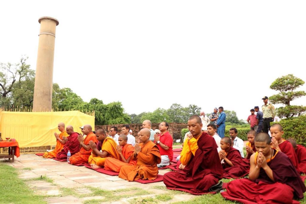 Special Peace Prayer Held in Lumbini as Nepal Grapples with Social Unrest