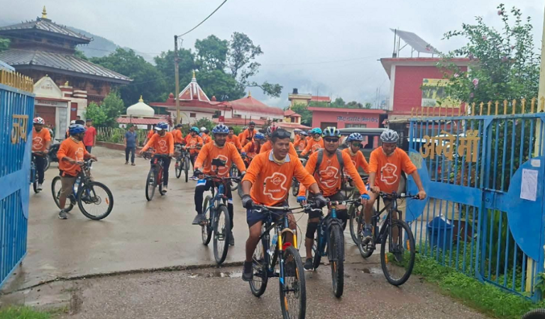 Nepalgunj Kora Promotes Religious Tourism Through Cycling