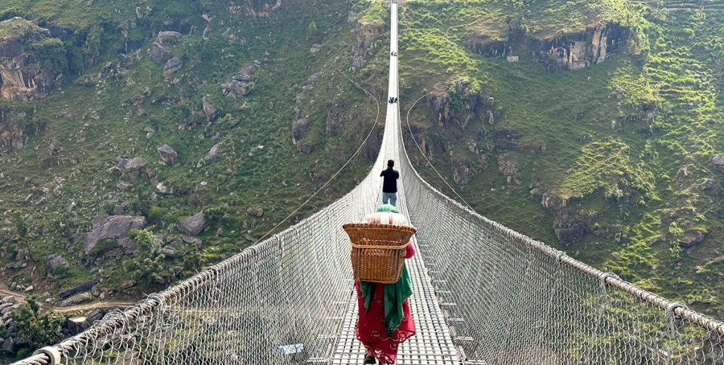 Dang’s 400-Metre Suspension Bridge Emerges as a New Tourist Attraction