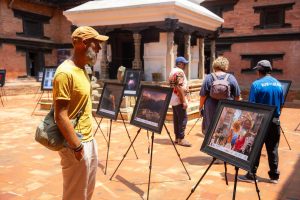 Foreign Tourists Showcase Nepal’s Beauty Through Photography at Patan Museum
