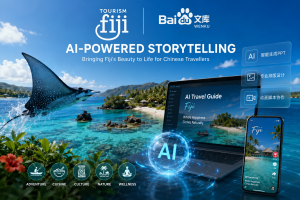 Tourism Fiji and Baidu Wenku Launch AI-Powered Travel Campaign for Chinese Market