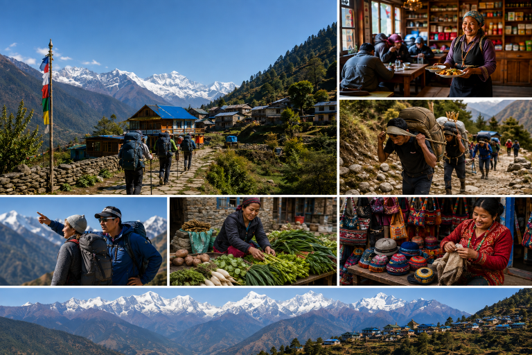 How Trekking Keeps Nepal’s Mountain Villages Alive?