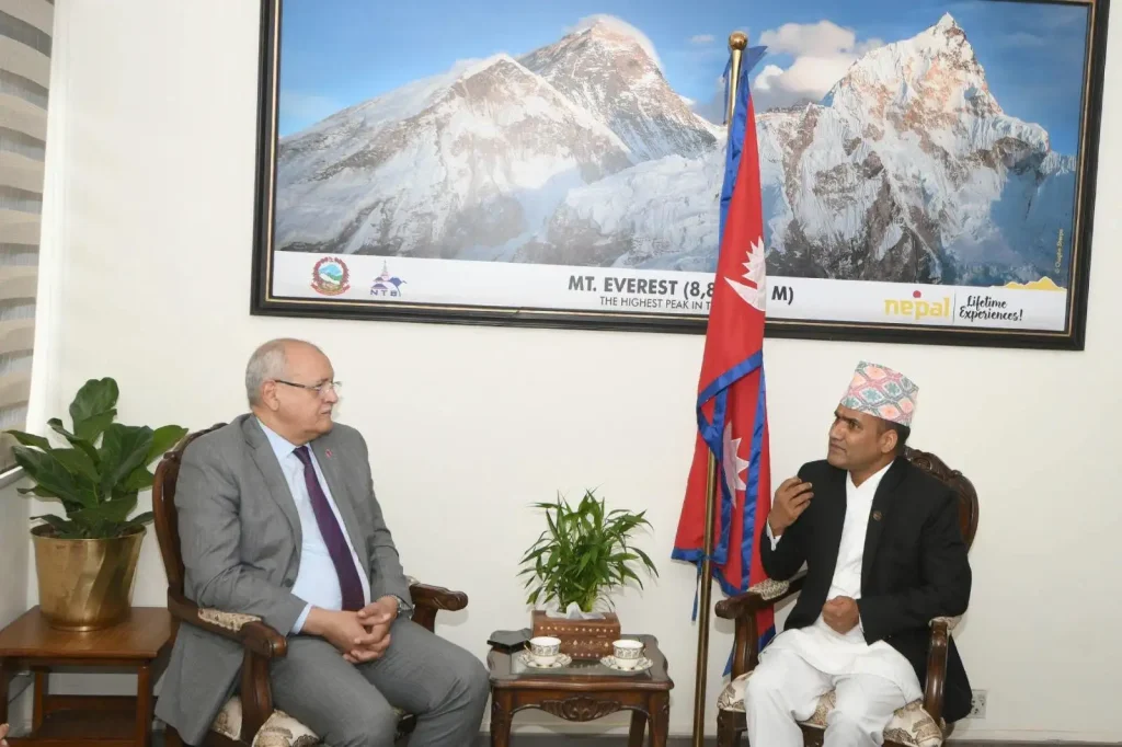 Morocco Officials Meet Minister Paudel, Discuss Tourism Cooperation
