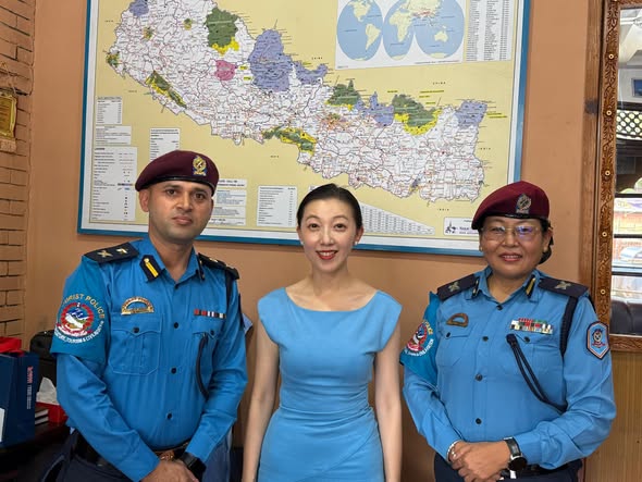 Chinese Embassy and Nepal Tourist Police Discuss Strengthening Safety Measures for Chinese Visitors