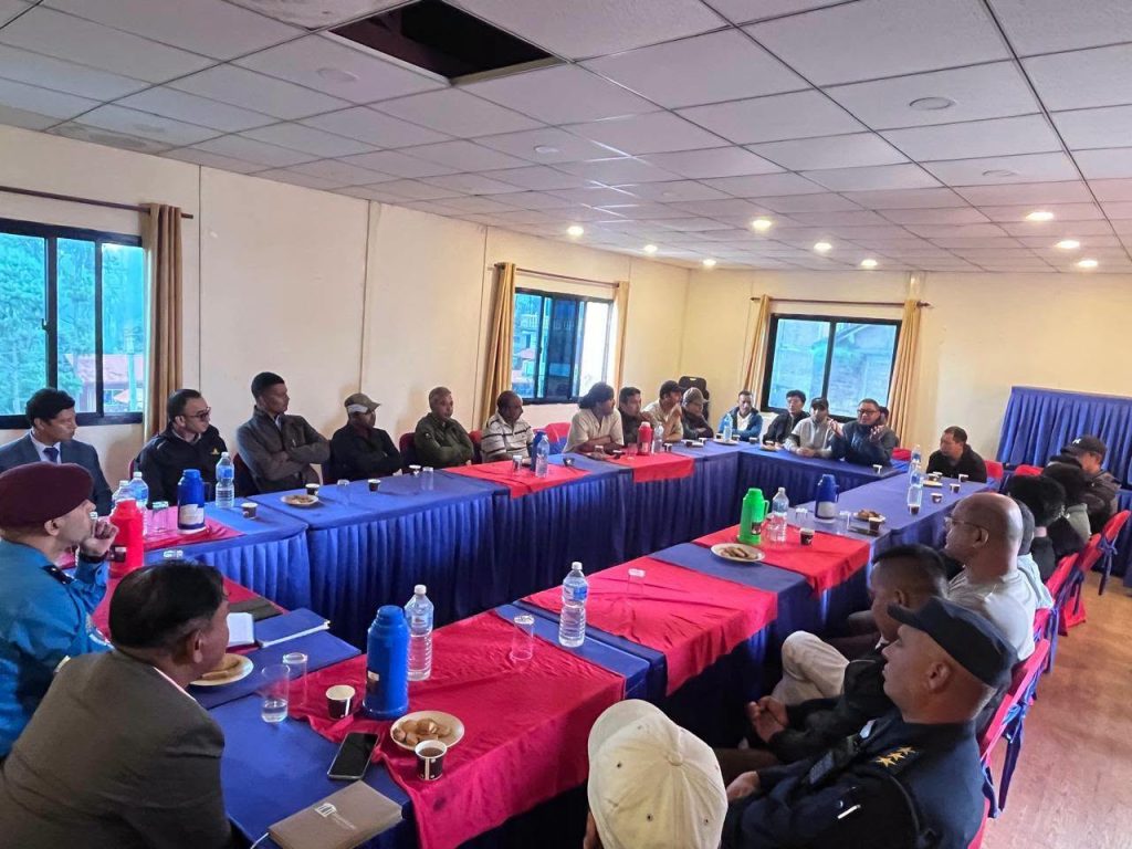 Tourist Police Strengthens Coordination to Improve Safety and Security in Nagarkot