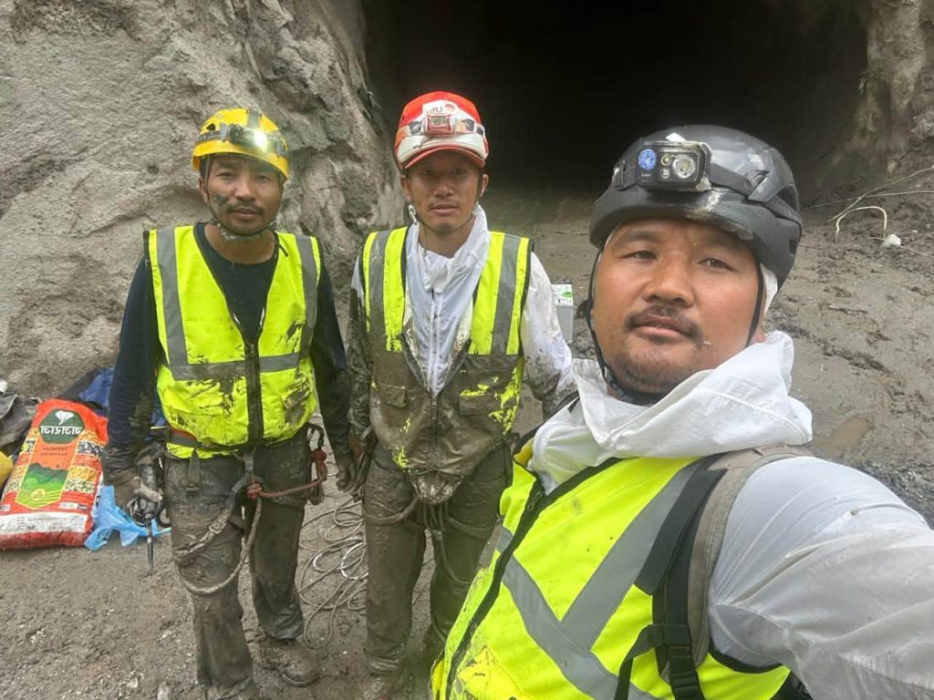 NNMGA Conducts Technical Search Inside Chilime Hydropower Tunnel, Finds Access Blocked by Thick Mud