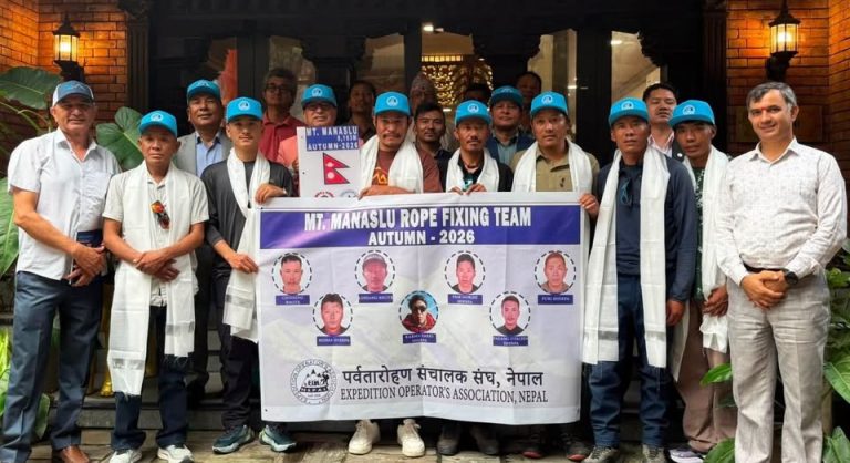 Manaslu Expedition 2026: Rope-Fixing Team Heads to 8,163-Metre Peak for Autumn Climbing Season