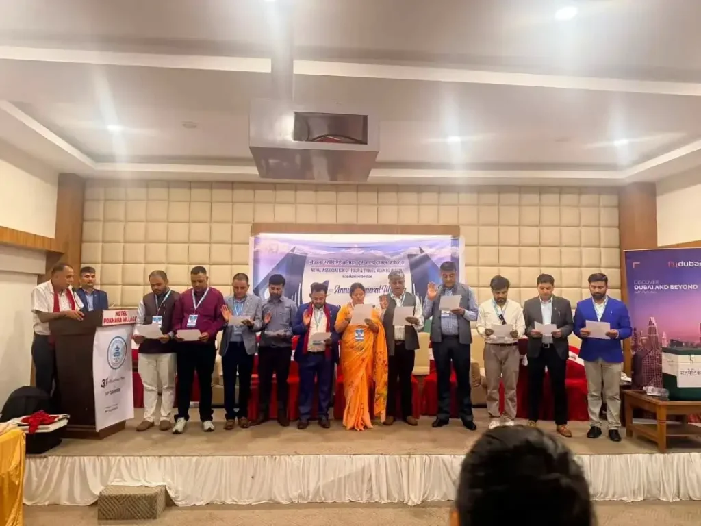 Sangeeta Poudel Elected NATTA Gandaki President, Pledges to Boost Pokhara Tourism