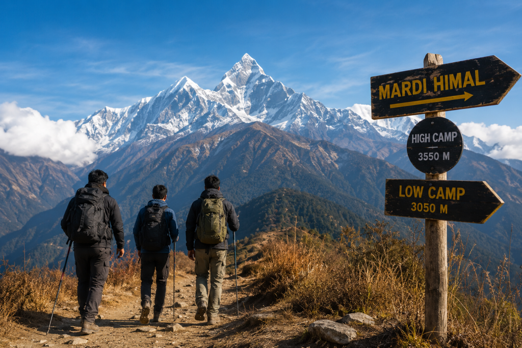 Three Trekkers Reported Missing While Returning from Mardi Himal Trek