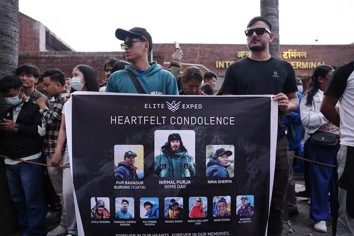 Bodies of Kili, Gyalu and Nima Sherpa Killed in Broad Peak Avalanche Arrive in Kathmandu