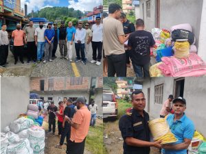 TAAN Gandaki Delivers Relief Materials to Flood-Affected Tupche in Nuwakot