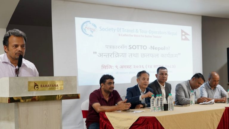 SOTTO-Nepal Reaffirms Commitment to Sustainable Tourism and Entrepreneurs’ Rights