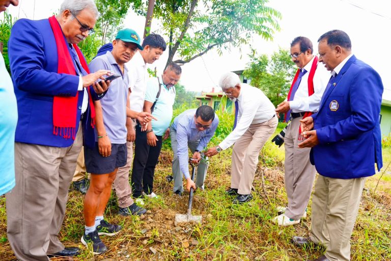 Bangladeshi and Nepali Photojournalists Plant Trees in Pokhara, Strengthening Tourism and Cultural Ties