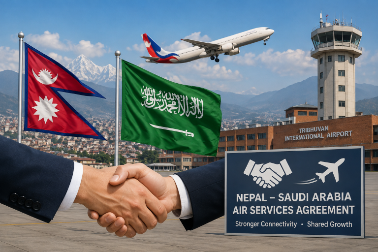 Nepal Approves Air Services Agreement with Saudi Arabia to Boost Air Connectivity