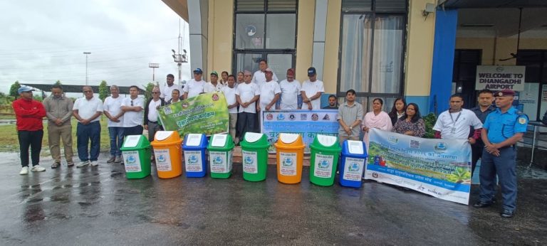 Dhangadhi Airport Hosts Tree Plantation Drive to Mark World Tourism Day 2026
