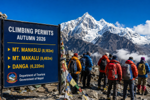 Nepal Issues Climbing Permits to 367 Climbers from 52 Countries for Autumn 2026