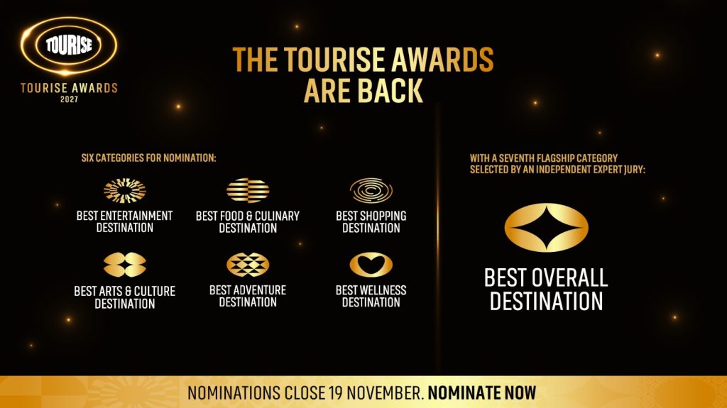 TOURISE Awards 2027 Open Nominations for Global Destinations