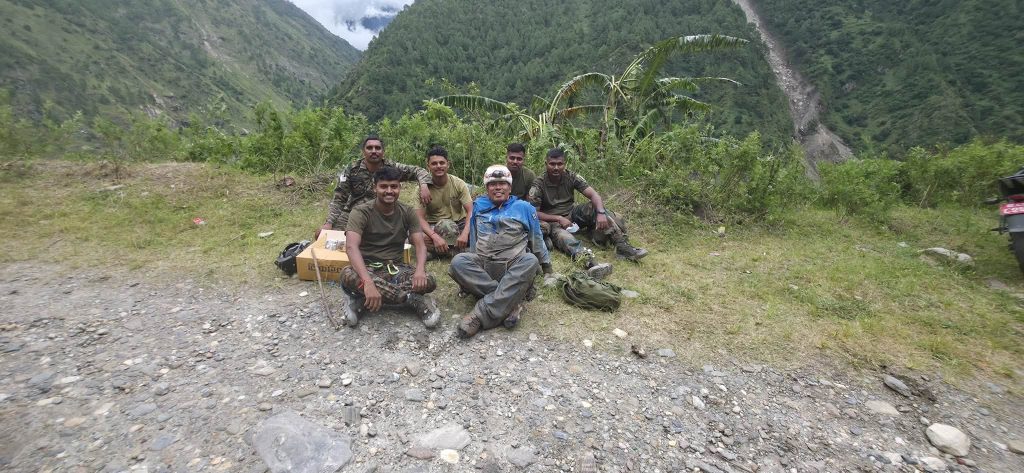 NNMGA and NMIA Search & Rescue Team Begins Operation in Flood-Hit Chilime Hydropower Area