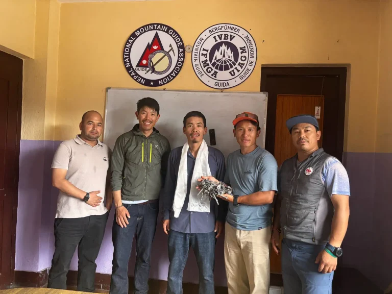 NNMGA Receives 25 Knot Bolts to Support Rock Climbing and Mountain Guide Training