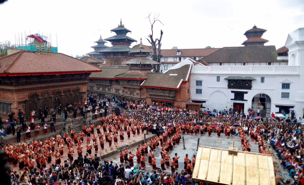 Indra Jatra Begins Across Kathmandu Valley With Ancient Traditions