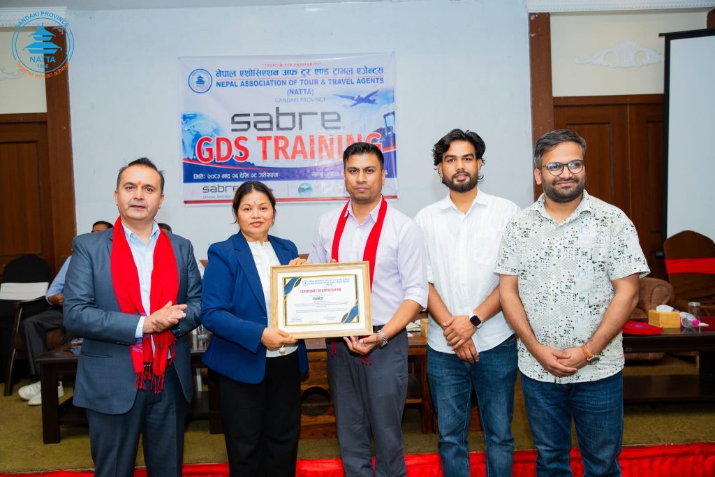NATTA Gandaki Concludes Three-Day SABRE GDS Training in Pokhara