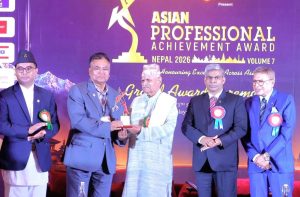 HAN President Binayak Shah Receives Asian Professional Achievement Award 2026