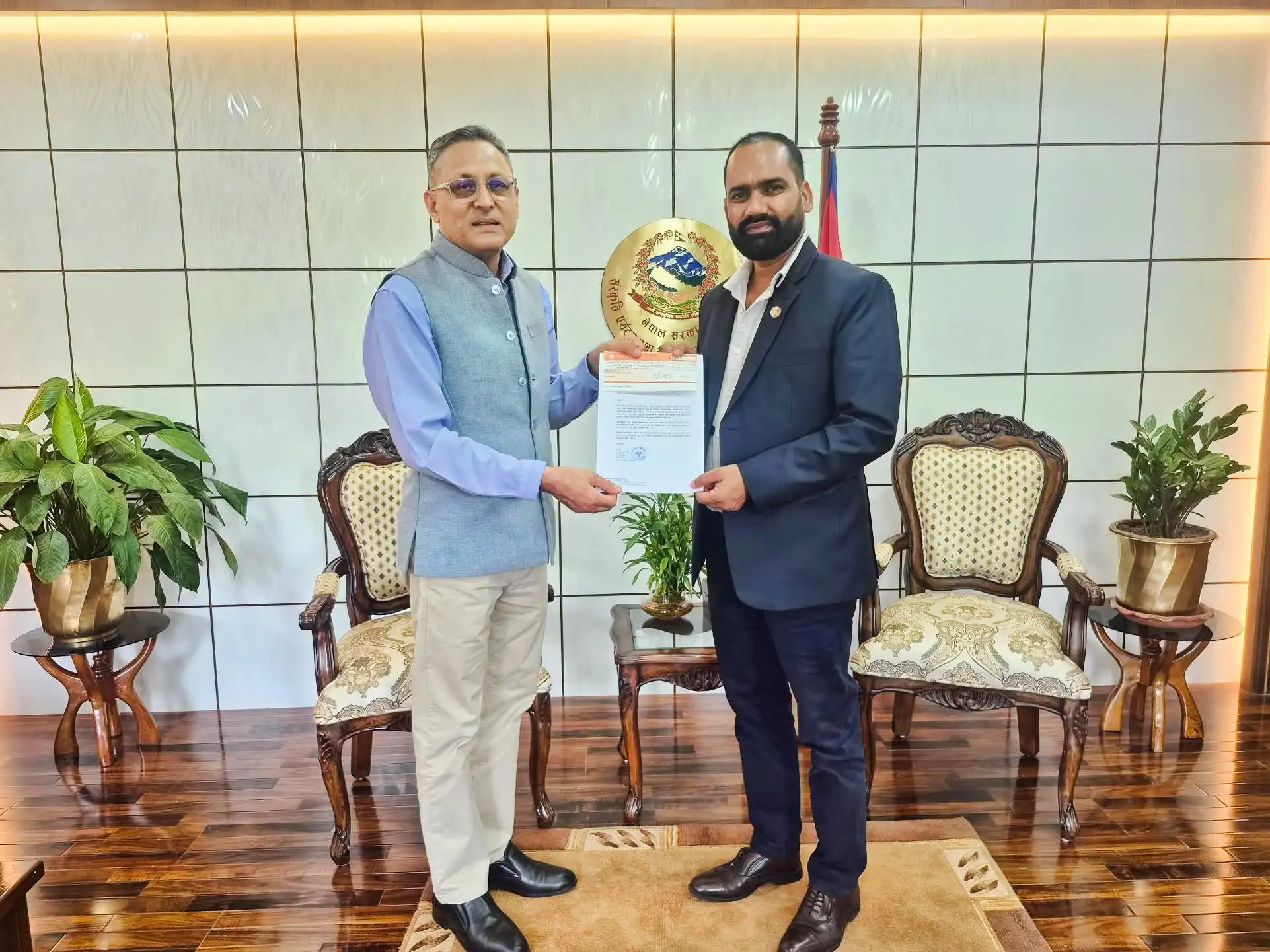 Himalaya Airlines Employees Contribute Rs. 13.2 Lakh To Flood Relief Efforts