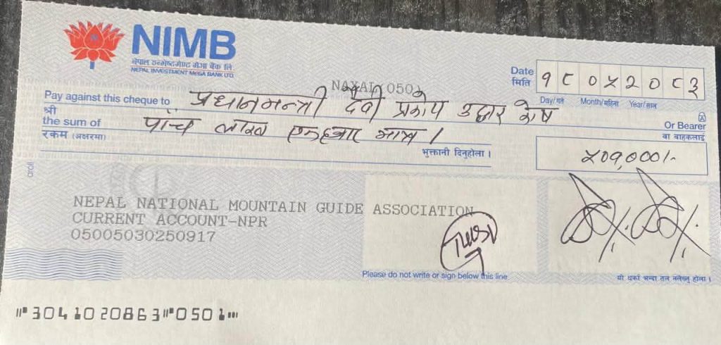 NNMGA Mountain Guides at the Frontline of Bhotekoshi Search and Rescue