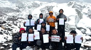 Manaslu Base Camp Hunger Strike Called Off After Government Agrees To Climate Risk Demands
