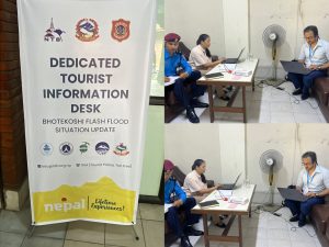 NATTA Leads Coordinated Tourism Response as NTB Sets Up Help Desk for Bhote Koshi Flood-Affected Tourists