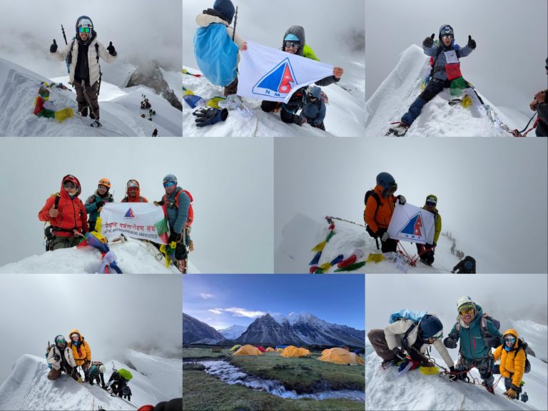 29 Mountain Guide Trainees Conquer 6,355m Danga Peak